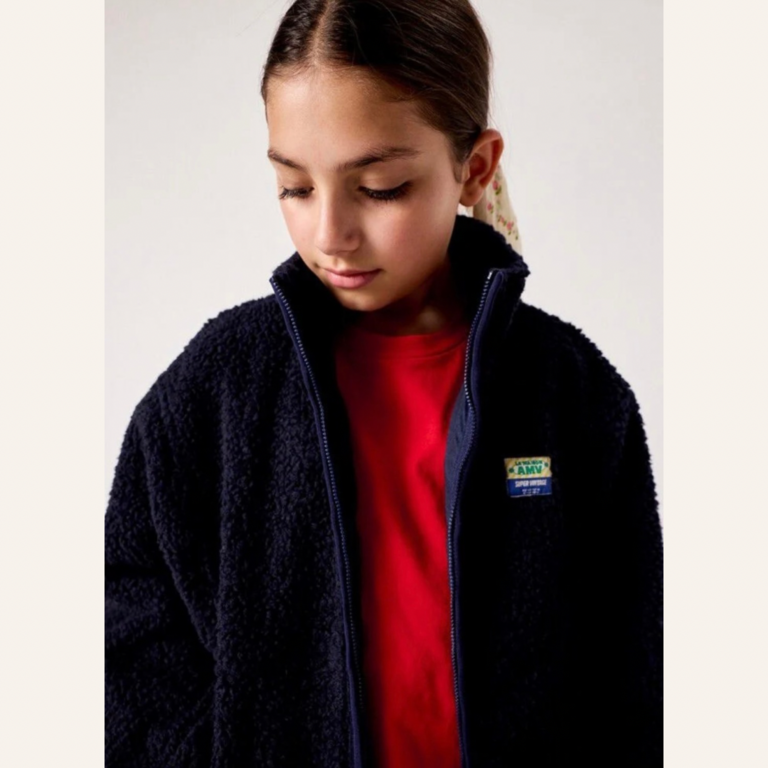 American Vintage AMV Kids Hoktown jacket  - Navy