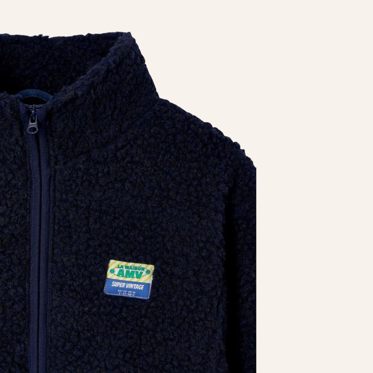 American Vintage AMV Kids Hoktown jacket  - Navy