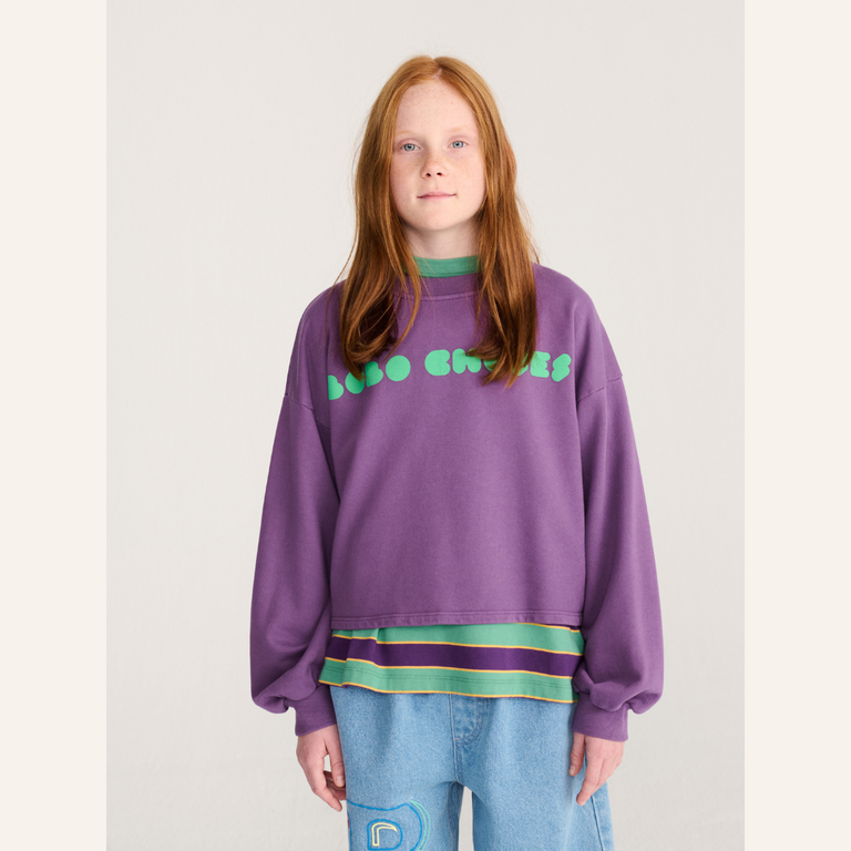 Bobo Choses Bobo Choses Bolder Cropped Sweatshirt