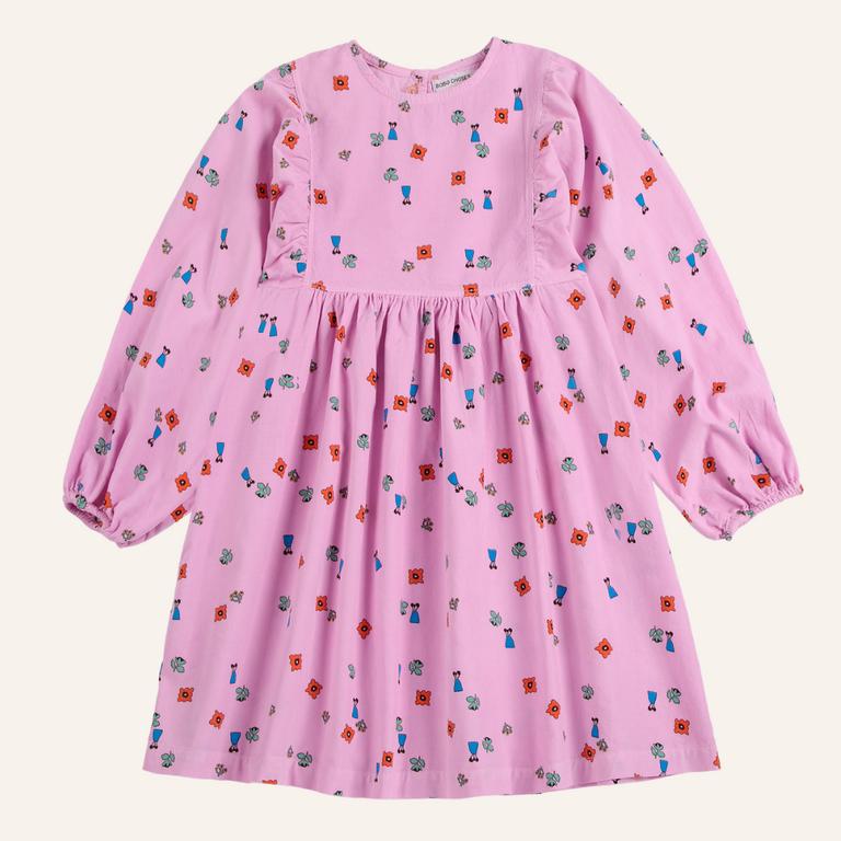 Bobo Choses Bobo Choses Blossom All Over Woven Dress