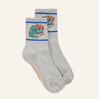 Bobo Choses Bobo Choses Hug Hairy Monster Short Socks