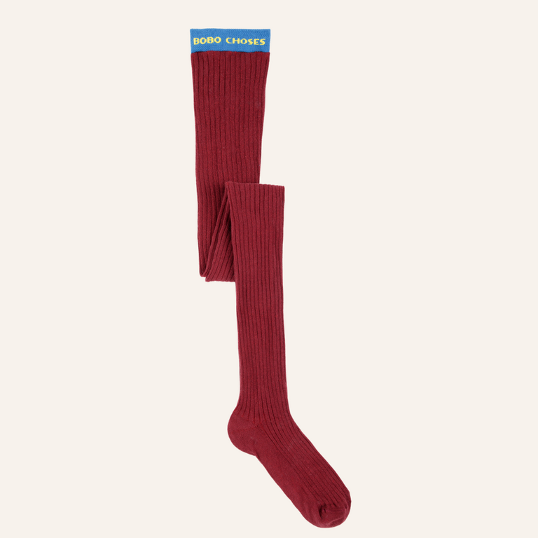Bobo Choses Bobo Choses Ribbed Tights