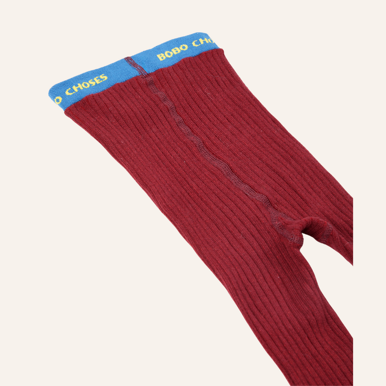 Bobo Choses Bobo Choses Ribbed Tights