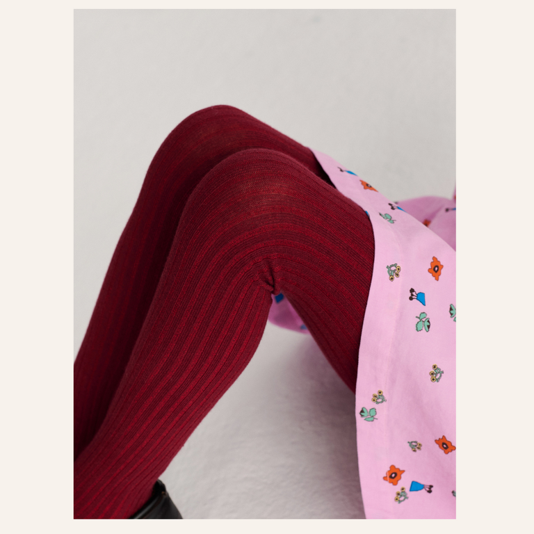 Bobo Choses Bobo Choses Ribbed Tights