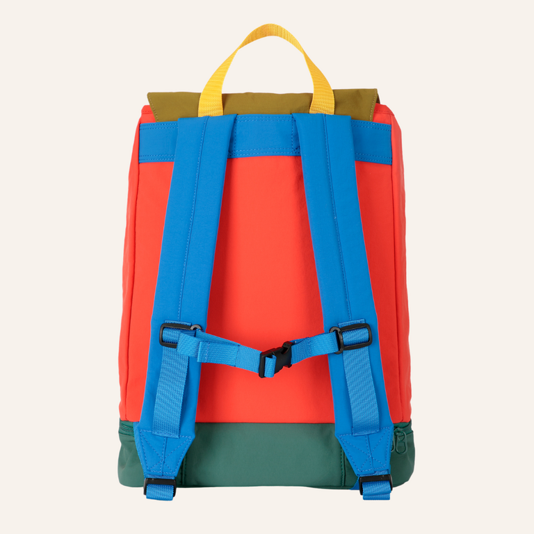 Bobo Choses Bobo Choses Beast Tag Color Block Backpack
