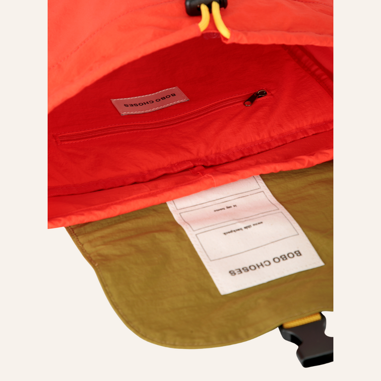Bobo Choses Bobo Choses Beast Tag Color Block Backpack