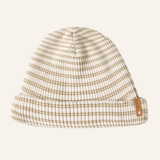 Nixnut Newbie hat - Biscuit stripe