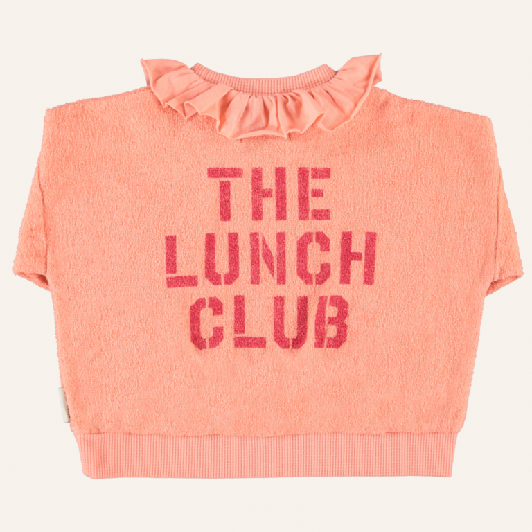 Piupiuchick Piupiuchick Sweatshirt collar - Pink apple
