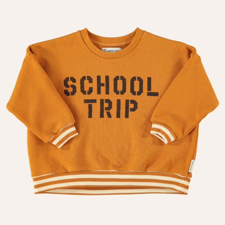 Piupiuchick Piupiuchick Sweatshirt  - Camel School trip