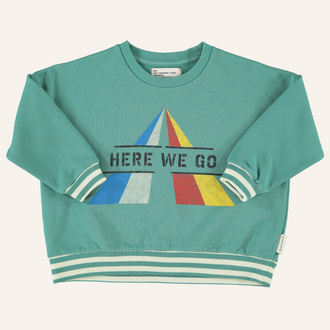 Piupiuchick Piupiuchick Sweatshirt  - Green here we go