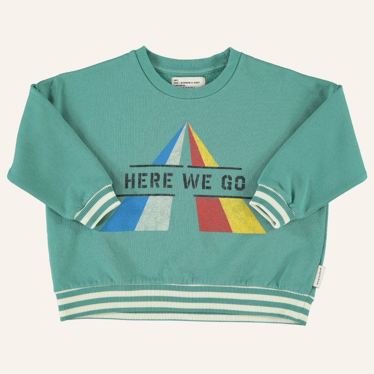 Piupiuchick Piupiuchick Sweatshirt  - Green here we go