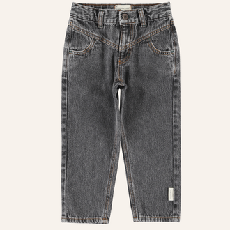 Piupiuchick Piupiuchick Mom fit trouser - Black denim