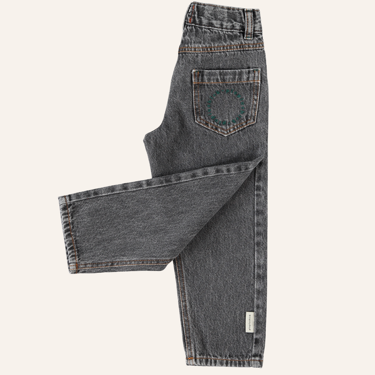 Piupiuchick Piupiuchick Mom fit trouser - Black denim