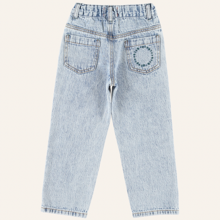 Piupiuchick Piupiuchick unisex trouser - Faded light blue denim