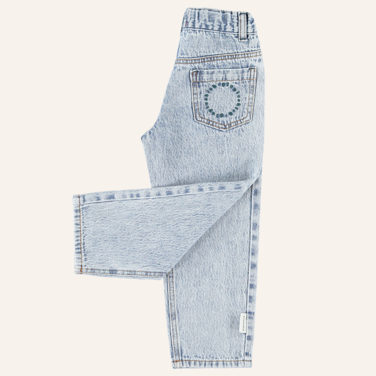 Piupiuchick Piupiuchick unisex trouser - Faded light blue denim