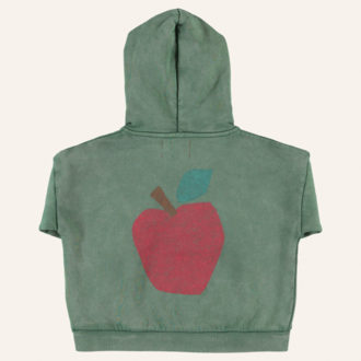 Piupiuchick Piupiuchick Hoodie green apple
