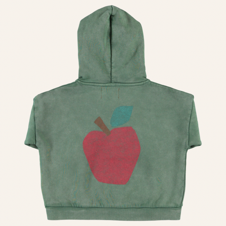 Piupiuchick Piupiuchick Hoodie green apple
