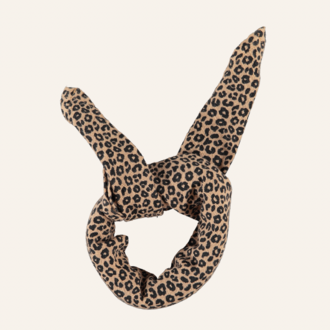 Piupiuchick Piupiuchick Bandana - Brown animal print