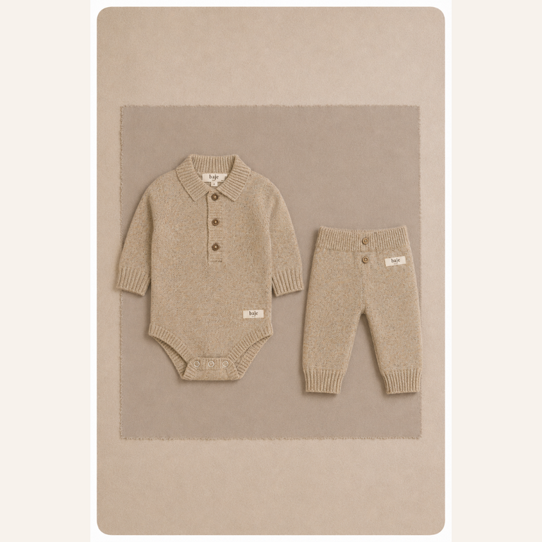 Baje Studio Baje Studio Baby Riv | Taupe