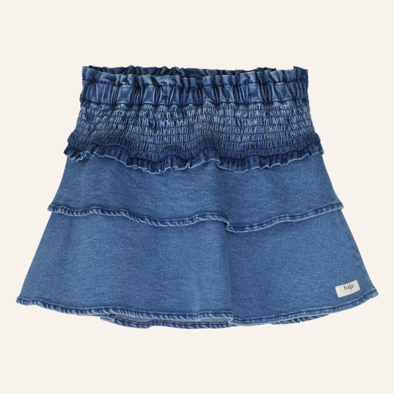 Baje Studio Baje Studio Yela Skirt | Blue Denim
