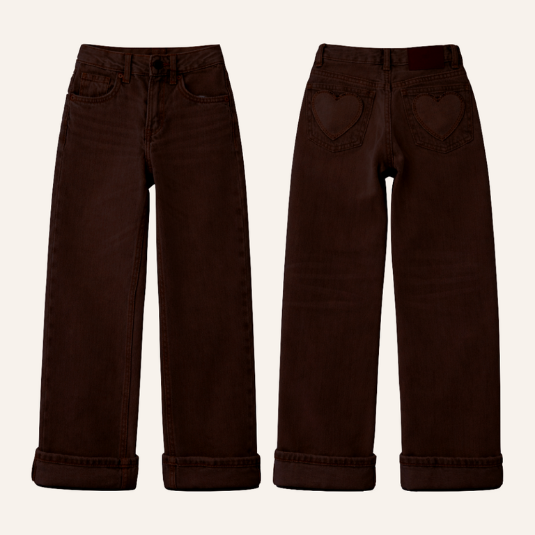 Baje Studio Baje Studio Maey Pants | Brown Choco