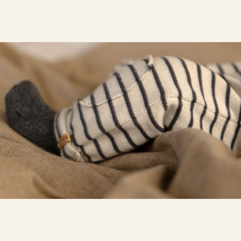 Nixnut Nixnut Bab pants - Whale stripe