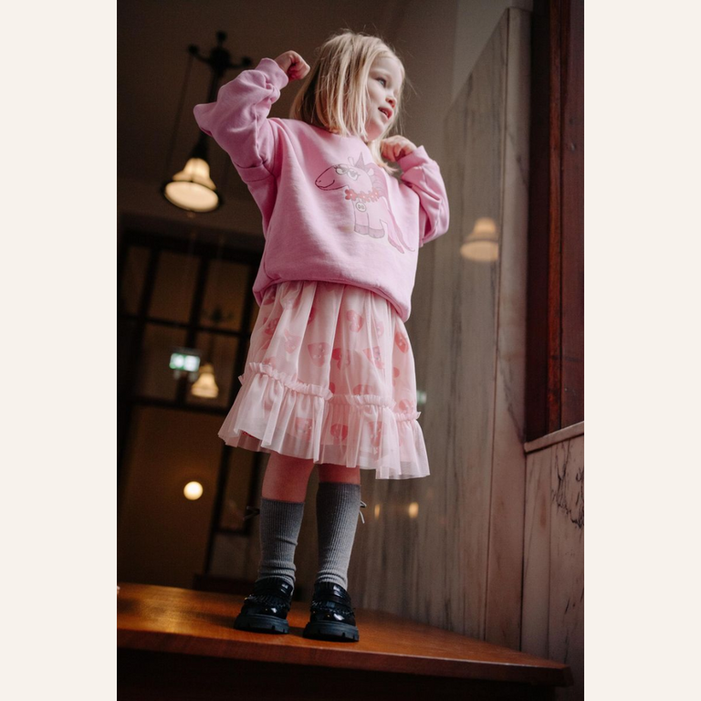 Daily Brat Daily Brat - Patty Heart Tulle Skirt