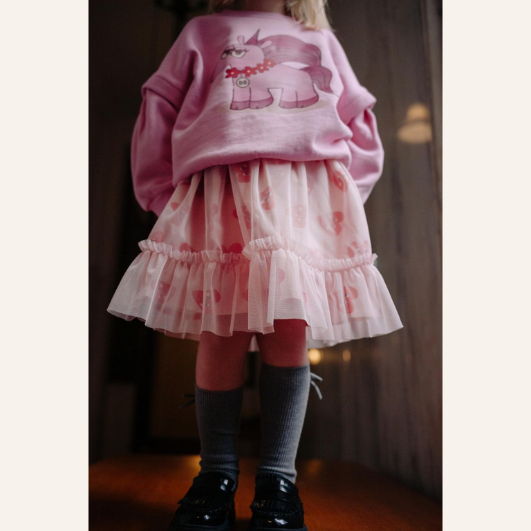 Daily Brat Daily Brat - Patty Heart Tulle Skirt