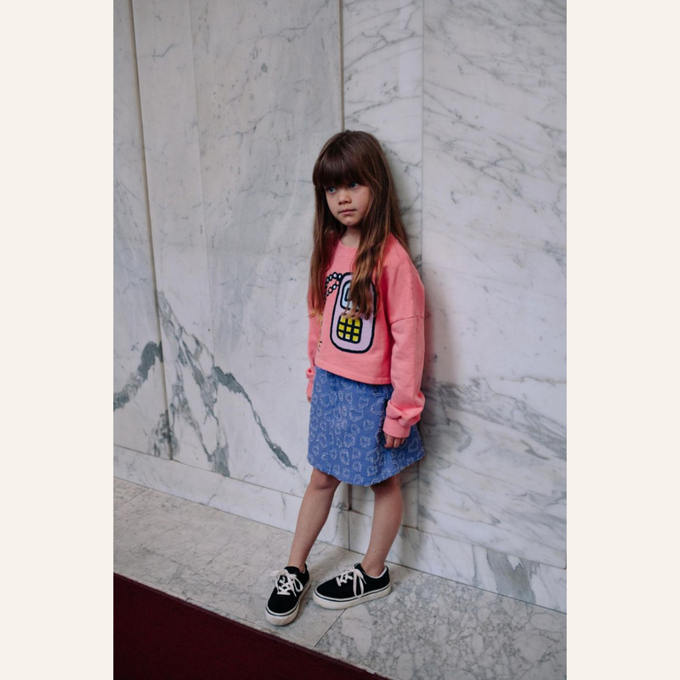 Daily Brat Daily Brat - Heart Snatcher Skirt Li-Love
