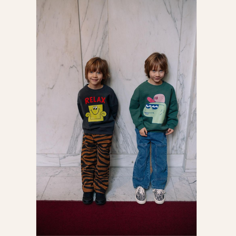 Daily Brat Daily Brat - Coolasaurus Dino Sweater