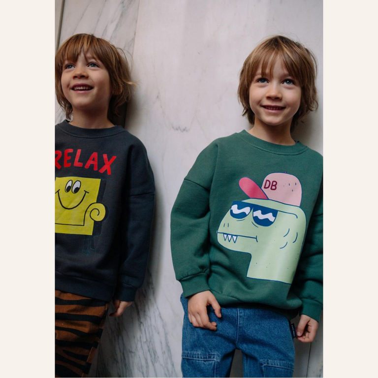 Daily Brat Daily Brat - Coolasaurus Dino Sweater