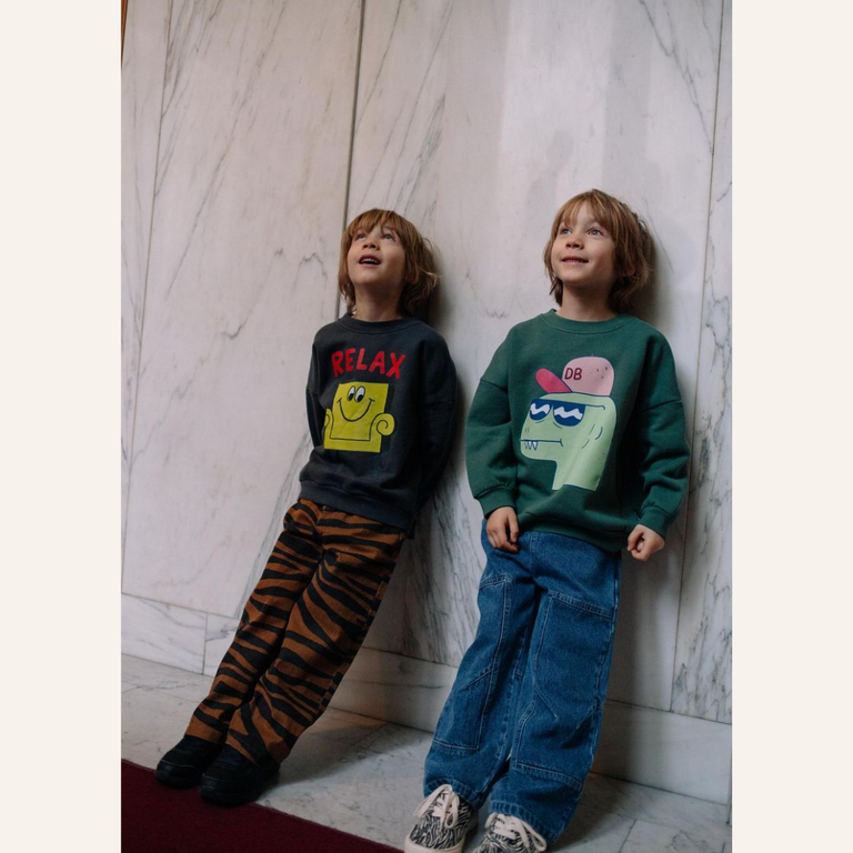 Daily Brat Daily Brat - Coolasaurus Dino Sweater
