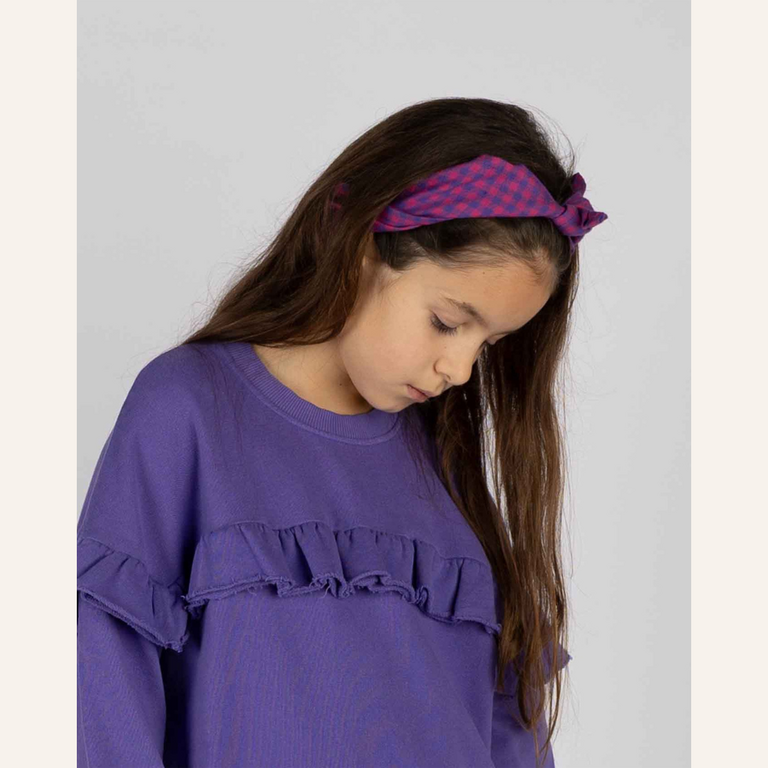Nixnut Nixnut Bandana - Blueberry checkered