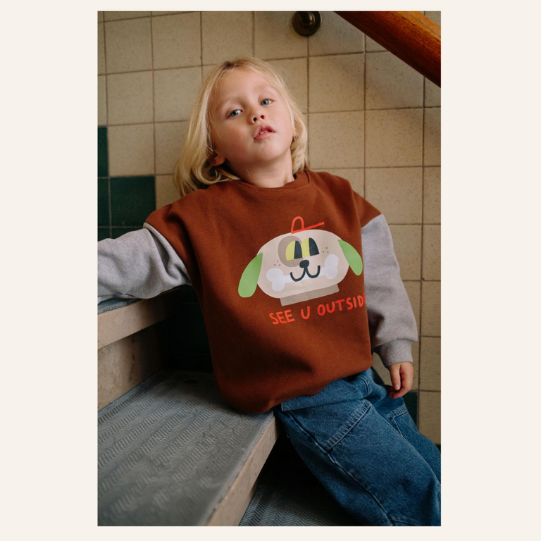Daily Brat Daily Brat - See U Outside Sweater