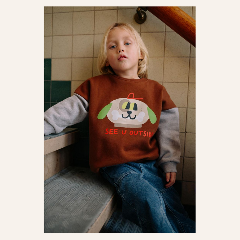 Daily Brat Daily Brat - See U Outside Sweater