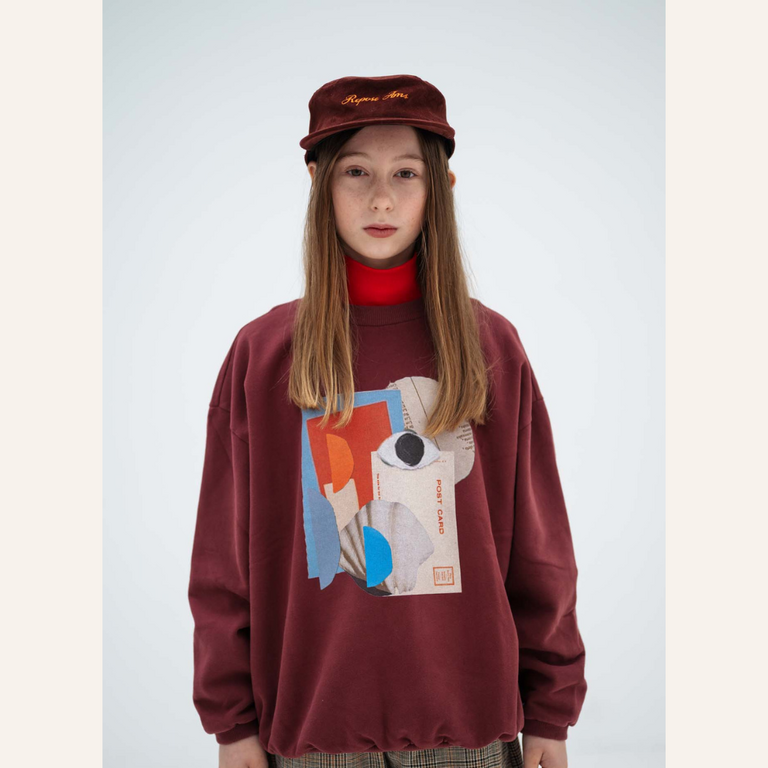 Repose AMS Repose AMS Cozy Drop Sweater - Mulberry Rocket