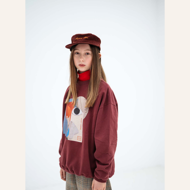 Repose AMS Repose AMS Cozy Drop Sweater - Mulberry Rocket