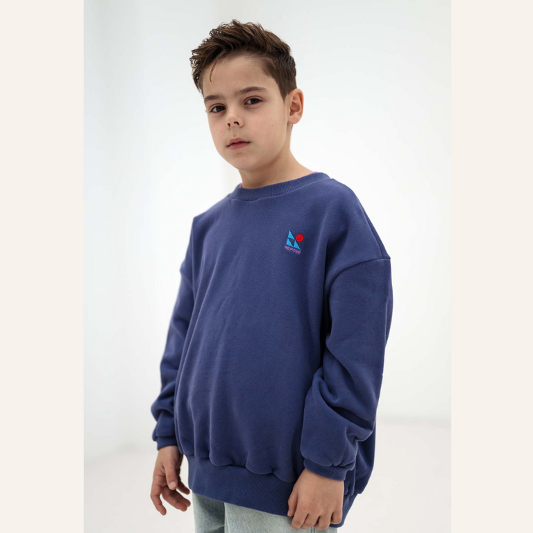 Repose AMS Repose AMS Cozy Drop Sweater - Eclipse Blue