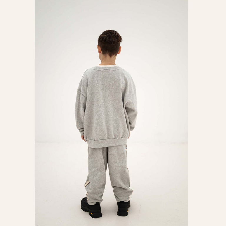Repose AMS Repose AMS Cozy Drop Sweater - Light Mixed Grey