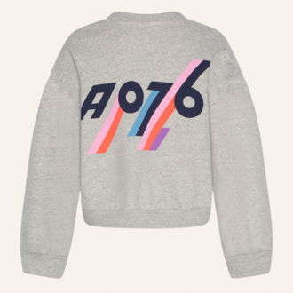 Ao76 AO76 Noemi sweater - Grey melange