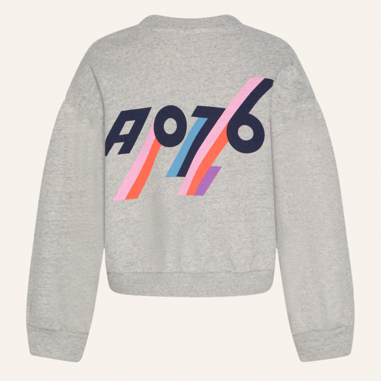 Ao76 AO76 Noemi sweater - Grey melange