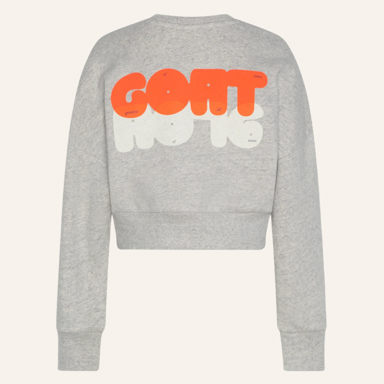 Ao76 AO76 Abby sweater goat - Grey melange