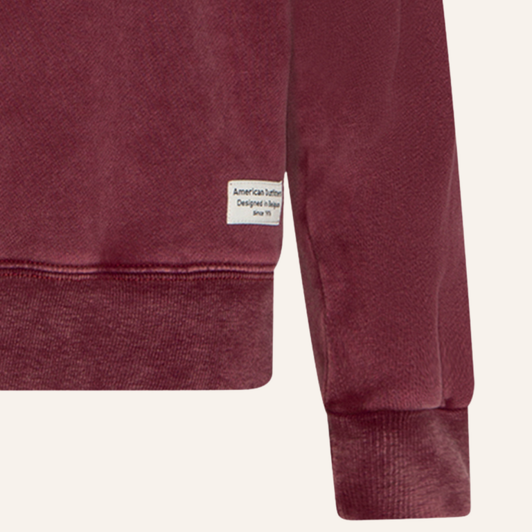 Ao76 AO76 Lenny hoodie - Bordeaux