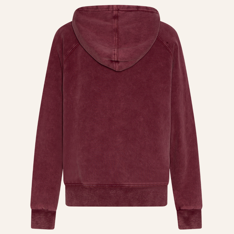 Ao76 AO76 Lenny hoodie - Bordeaux