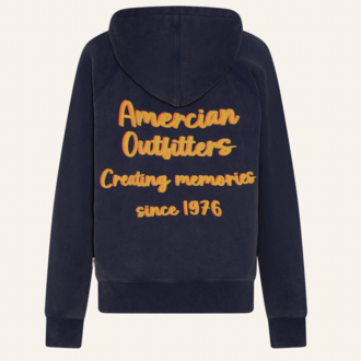 Ao76 AO76 Lenny hoodie memories - Classic navy