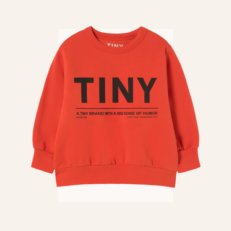 Tiny Cottons Tiny Cottons Tiny Sweatshirt | Red