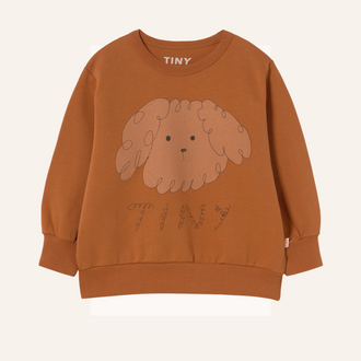 Tiny Cottons Tiny Cottons Curly Dog Graphic Sweatshirt