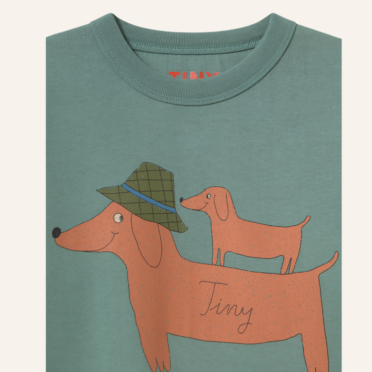 Tiny Cottons Tiny Cottons Two Dogs Graphic Sweatshirt