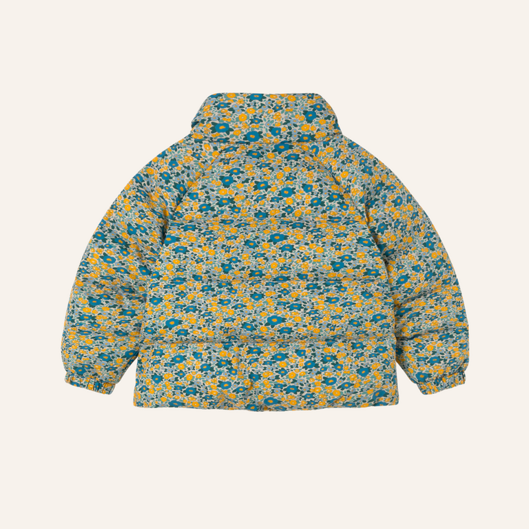 Tiny Cottons Tiny Cottons Flower Pattern Short Padded Jacket