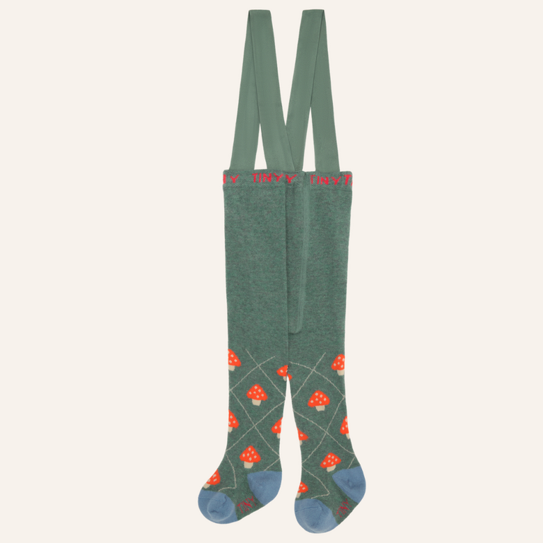 Tiny Cottons Tiny Cottons Mushrooms Baby Tights
